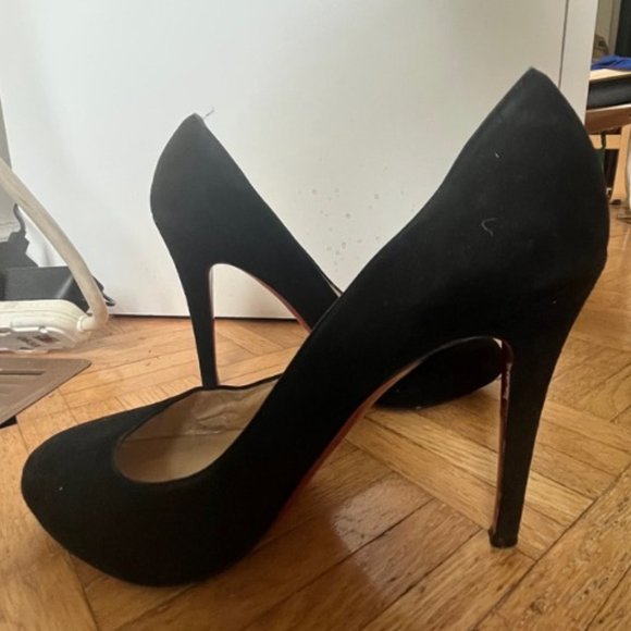 Christian Louboutin Simple 110 suede pumps - Size 37 - Picture 1 of 6